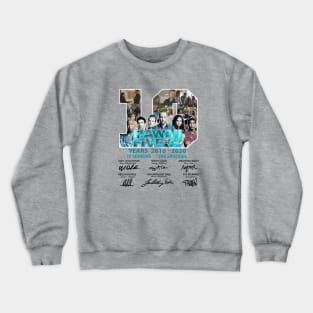 Hawaii Five O 10 Years 2010 2020 Signatures 2 Crewneck Sweatshirt